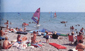 Boats and windsurfers at Worthing beach c1984
