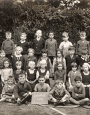 School children, Worthing, 1939
