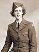 Miss Norchi, servicewoman, Worthing, c1940