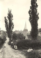 View from Mill Lane, leading into Billingshurst, 1907