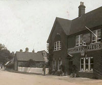 Crabtree Road and Red Lion Hotel, Cowfold