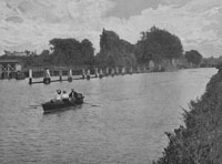Molesey Weir and Lock