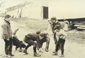 Boys play in the street, Charlton 1893