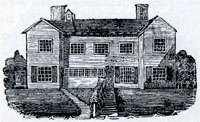 The original Collyers schoolhouse
