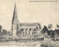Click for larger image of Old Horsham Church, St. Mary's Church, Horsham Old Horsham Church, St. Mary's Church, Horsham