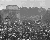 The Colonial Procession at Hyde Park Corner