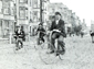 Men riding bicycles, Worthing c1900