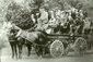 Horse-drawn brake, Worthing c1890