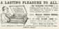 Newspaper advertisement for a Polyphon