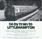 Advertisement for Southern Trains in Littlehampton Guide Book 1974