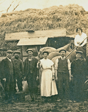 Haymaking, Redgate Farm, Sidlesham, 1916
