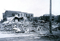 Destruction caused by the St Louis Tornado