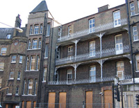 A recent photograph of the Temperance Hospital