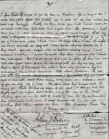 Click for larger image of Arthur’s letter, page 2 Arthur’s letter, page 2