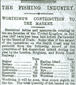 Newspaper article about fishing in 1897