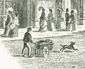 Boy pushing a hand cart, High Street, Bognor Regis 1850
